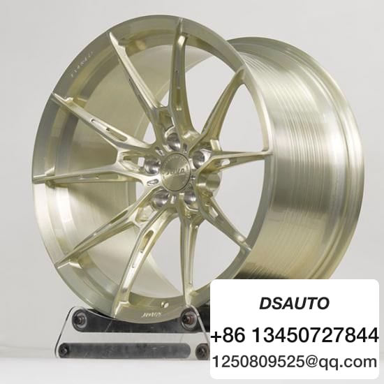 Bmw x5 x6 x7 wheels frozen brushed gold rims3